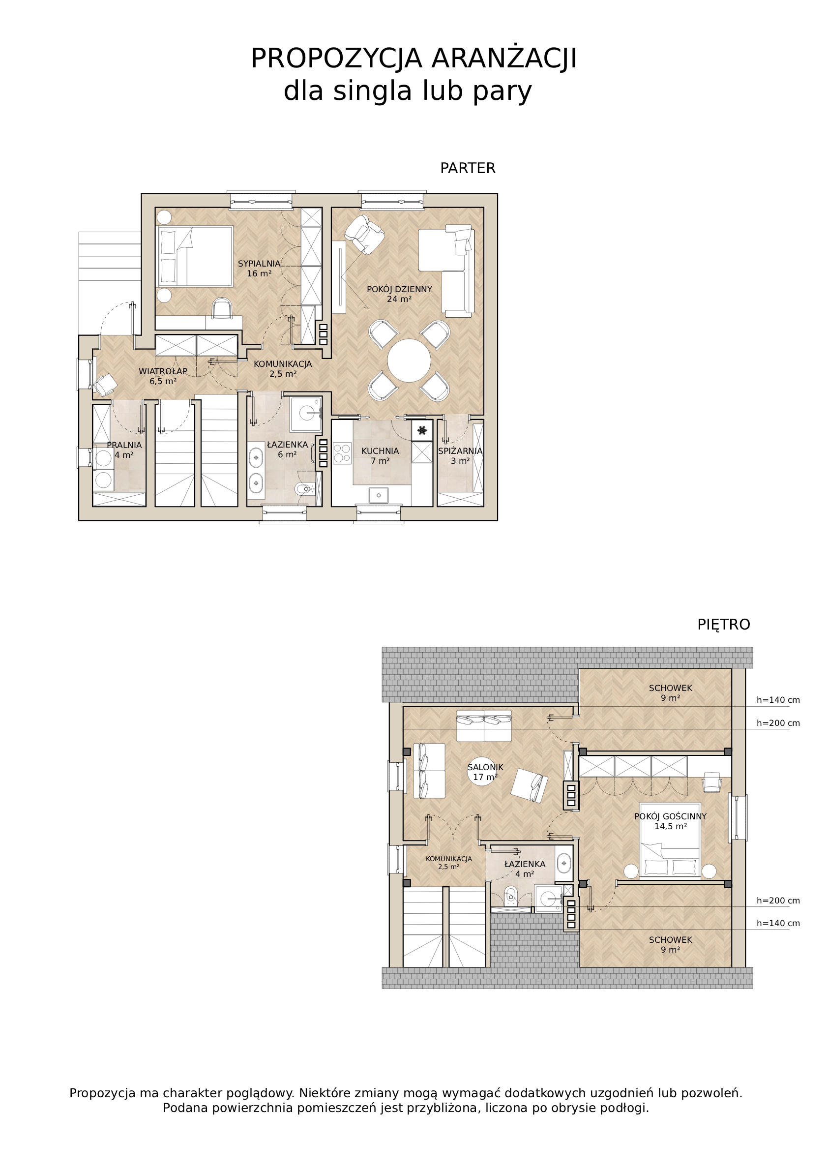 propozycja_para-1 Dom wolnostojący na Starołęce | 102 m² | działka 970 m²